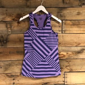 Reebok striped tank top
